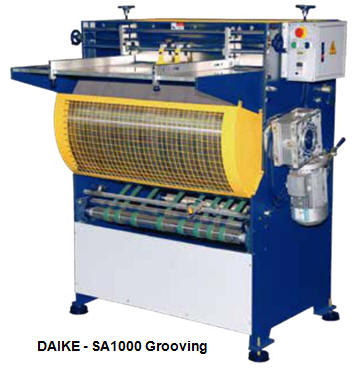 DAIKE Semi Automatic Grooving Machine SA-1000