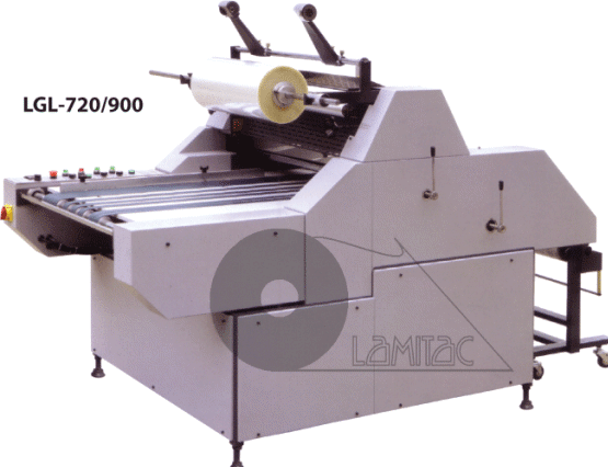 Lamitac LGL-720 /900 Semi Auto Glue Lamination + LGC 720/900 cut-off